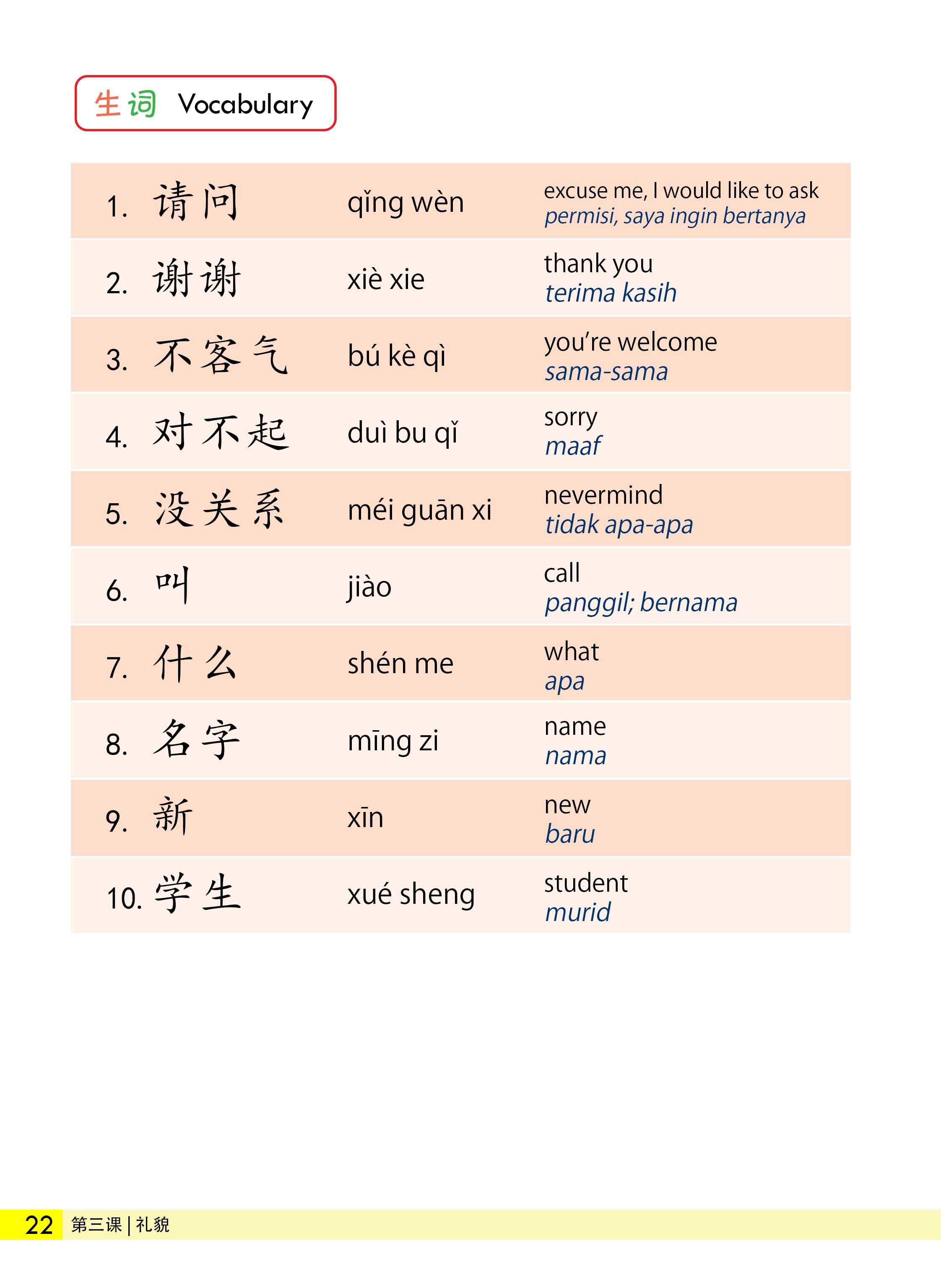 buku mandarin